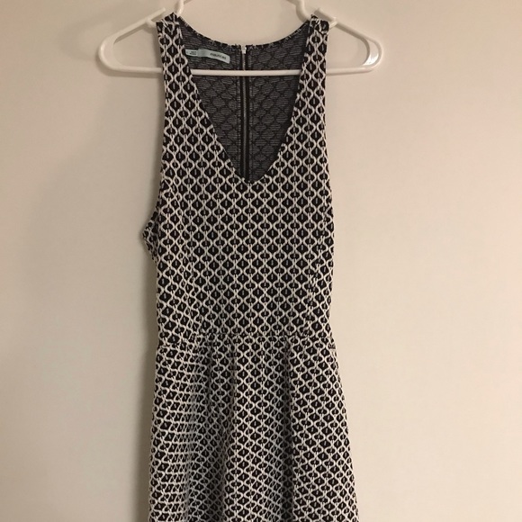 Maurices Waffle Print A line dress - Picture 2 of 3